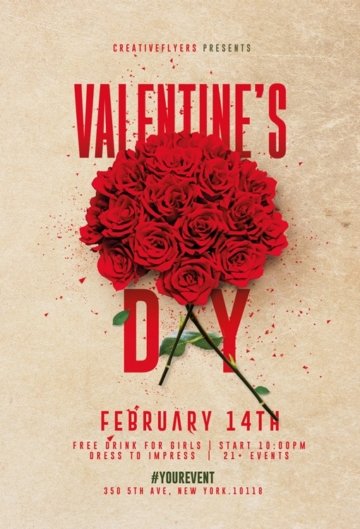 Valentines-Flyer-Template