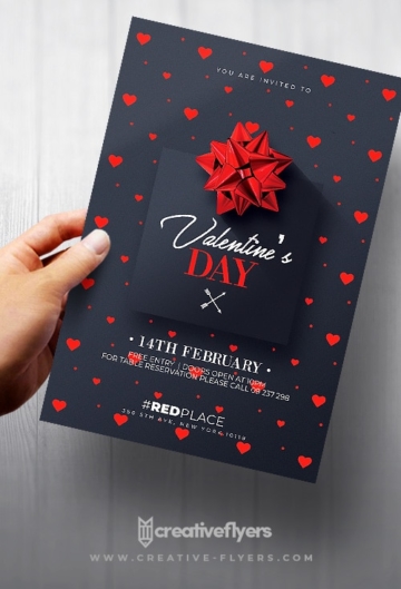 Elegant Valentine's Day Flyer