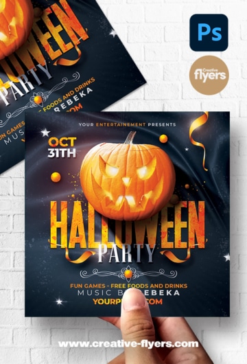 Halloween Flyer template