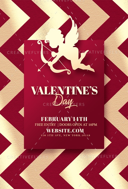 Classy Valentines Day Flyer