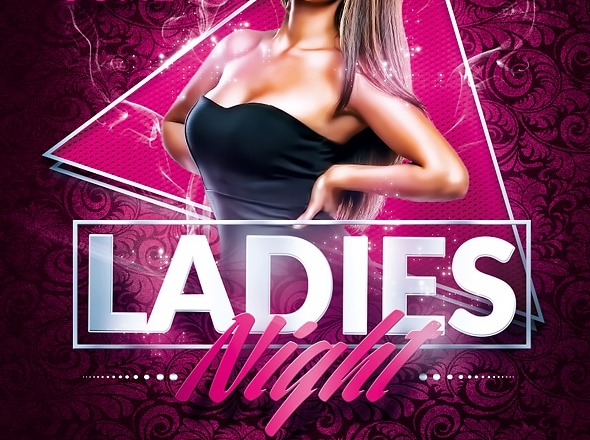 Ladies Night Flyer Template 2