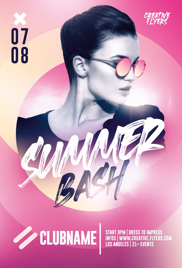Summer Bash Flyer