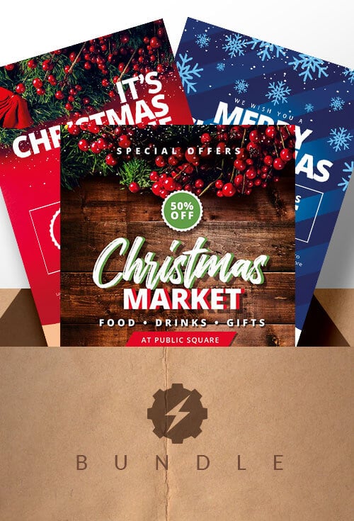 Christmas-Marketing-flyer-Bundle