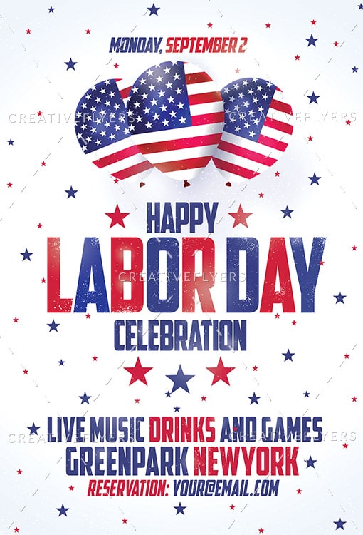 Labor Day Celebration Invite