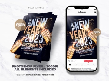 New Years Eve Party Flyer