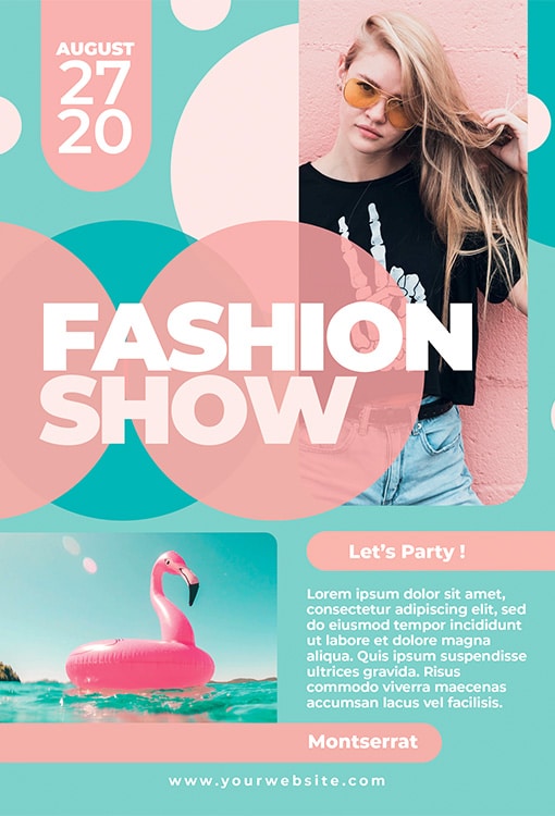 Fashion Show Flyer template