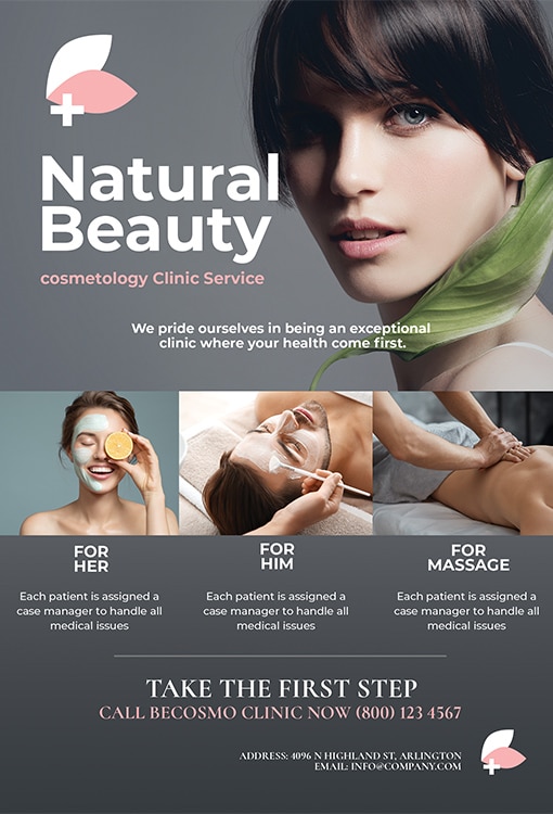 Cosmetic Flyer Template