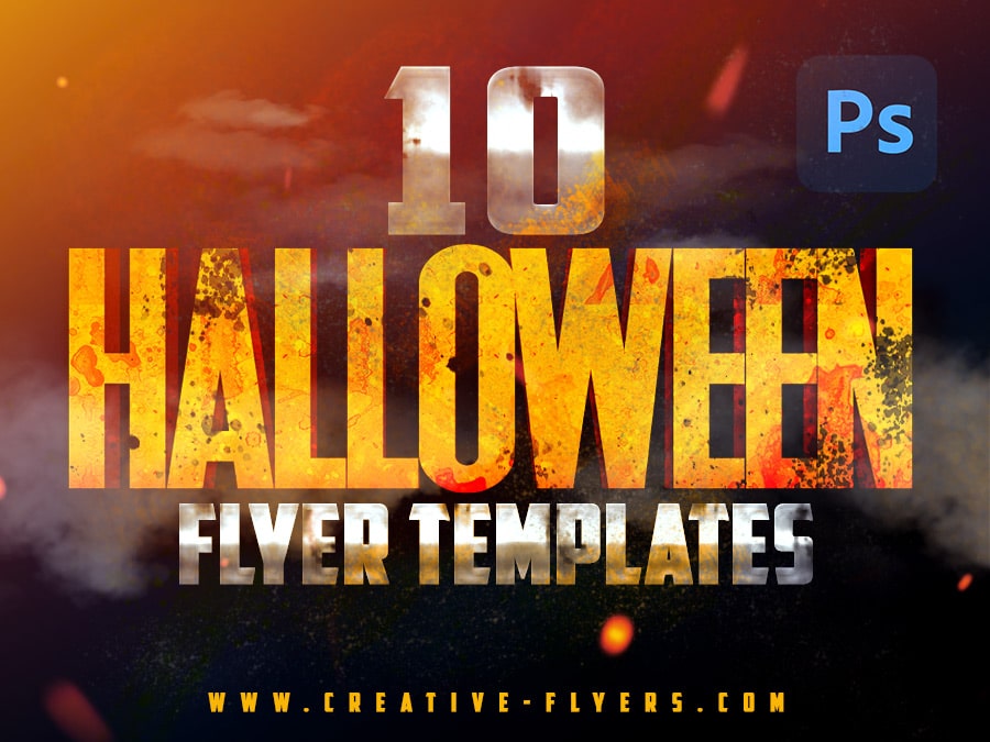 10 halloween flyer templates