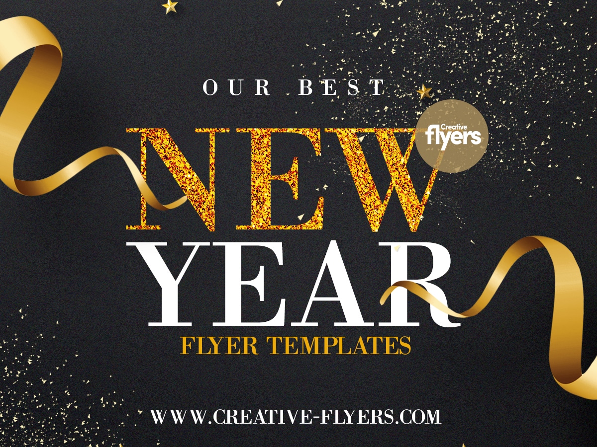 10 New year flyer templates