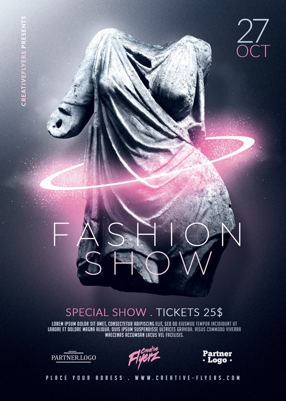 Fashion show poster