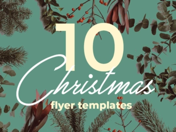 10 Christmas flyer templates