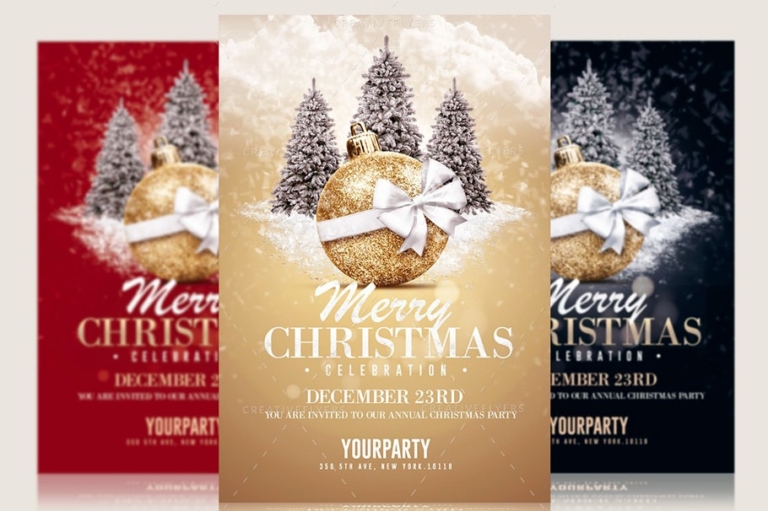 The 10 best Christmas flyer templates to download - Creative Flyers