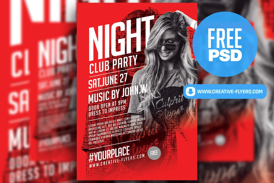Free Fashion Boutique Flyer Template in PSD - PSDFlyer