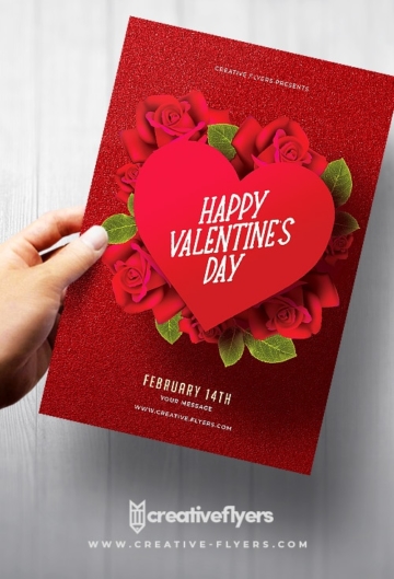 Valentines Day flyer