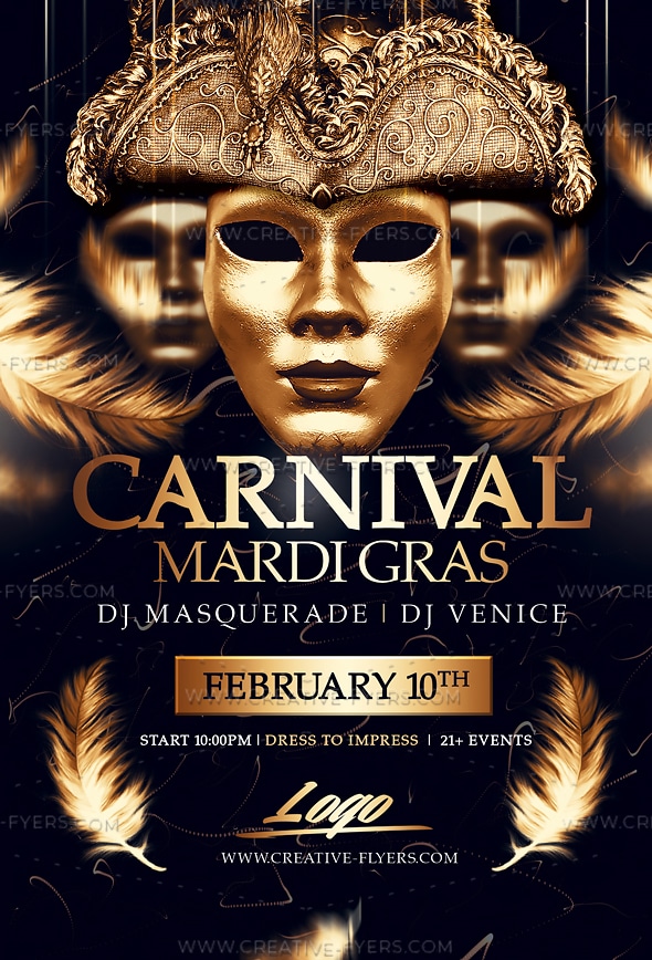 Carnival Party Flyer Template