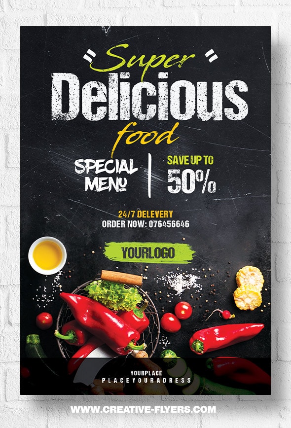 Food Promotion Flyer