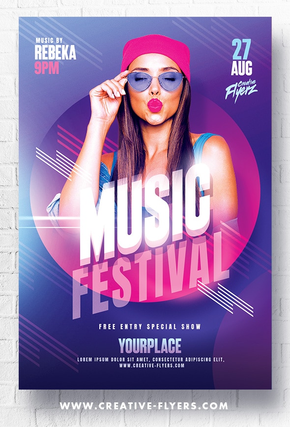 Flyer Design for Music Event