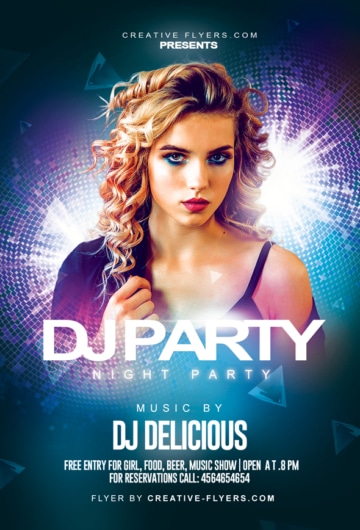 Night club Party Flyer