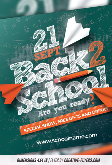 Back to School Flyer