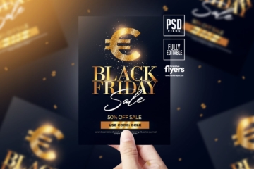 Black Friday flyer template