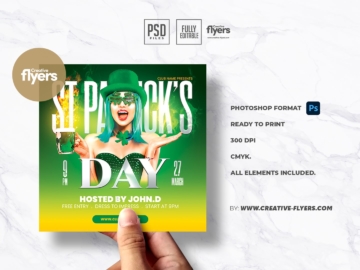 St. Patrick's Day Flyer Design