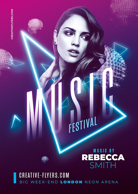 Electro Music Festival Poster