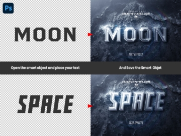 Moonscape Text Effects