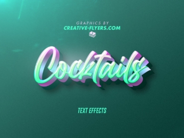 Tropical Text Effects