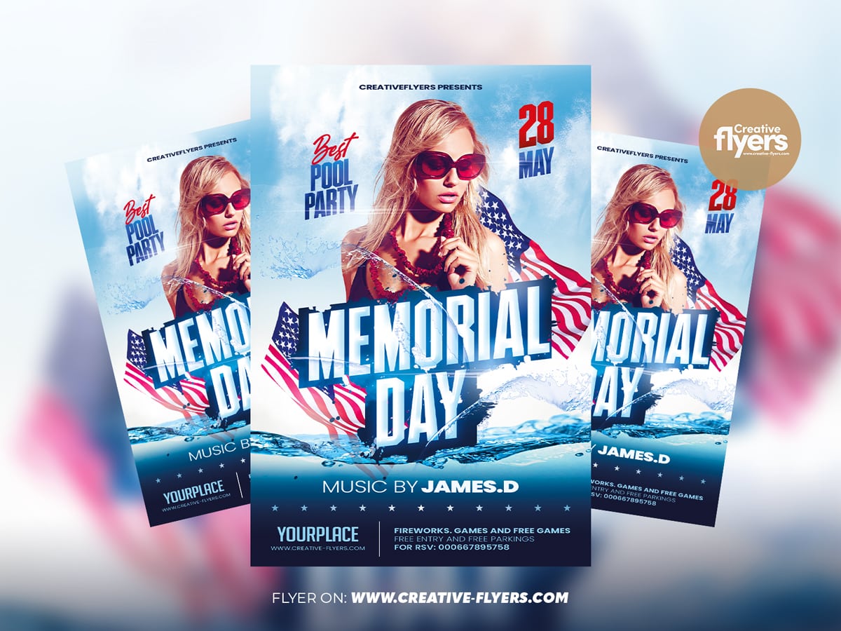 Memorial Day Pool Party