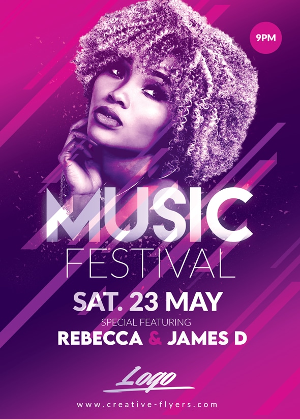 Music Festival Poster Design