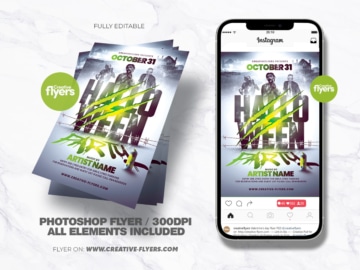 Zombie Flyer Template