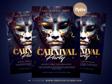 Creative Carnival Flyer Design