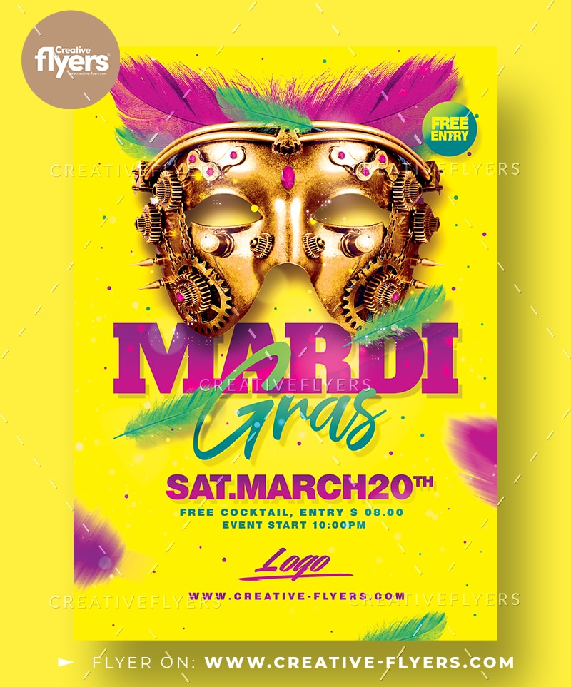 Colorful Carnival Flyer Template