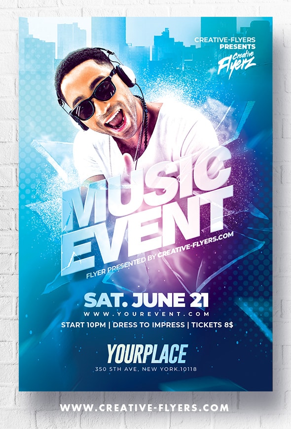 Music Event Flyer Template