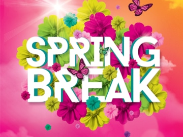 Spring break flyer Templates