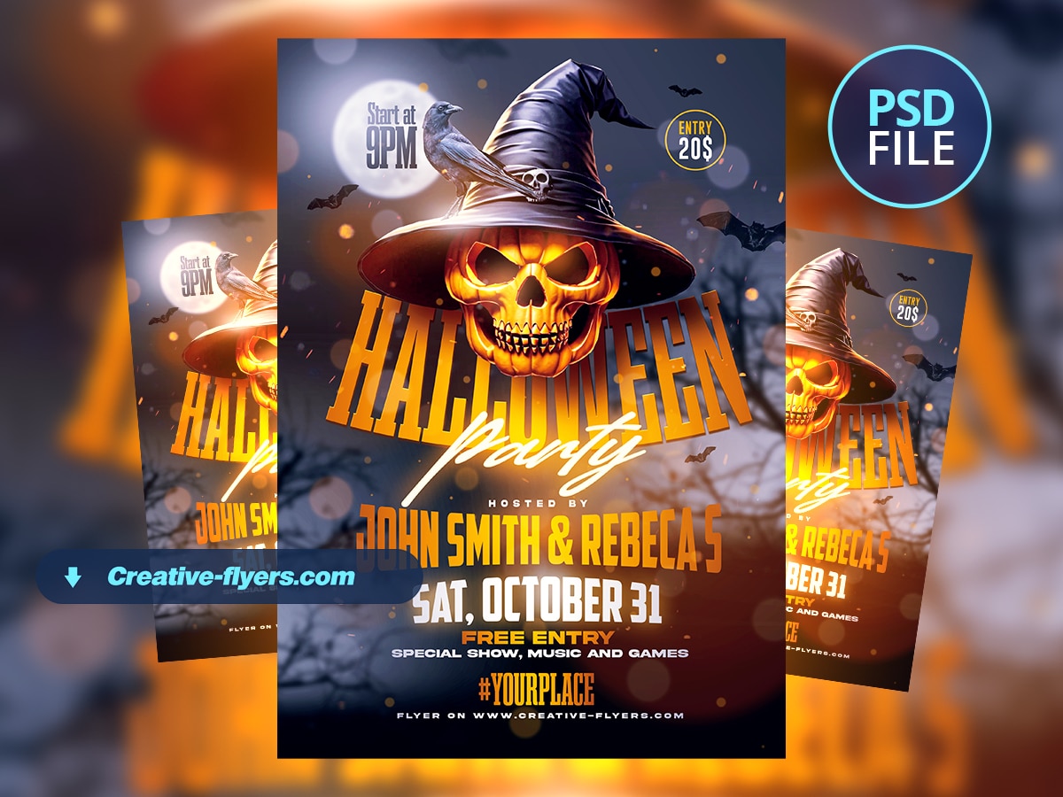 Halloween Party Flyer