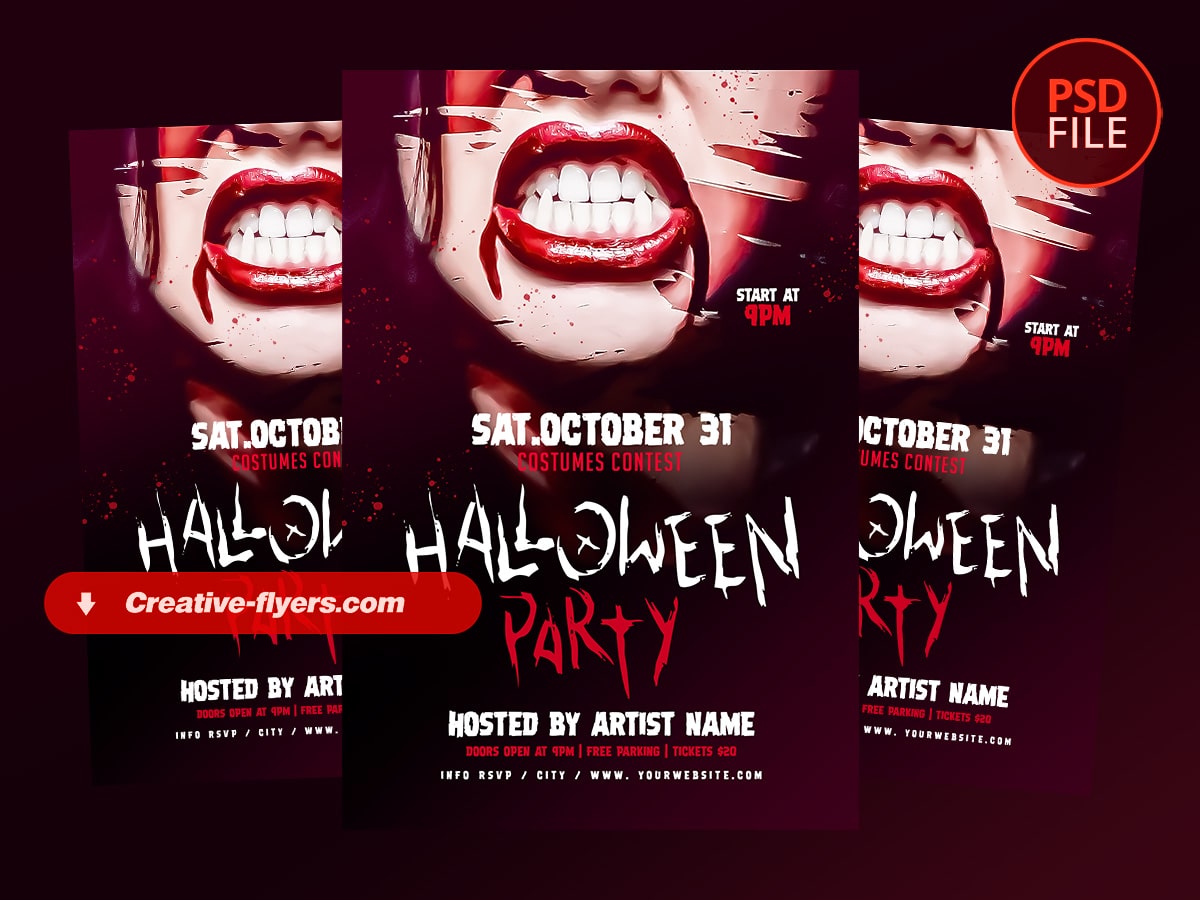 Halloween Graphic Flyer