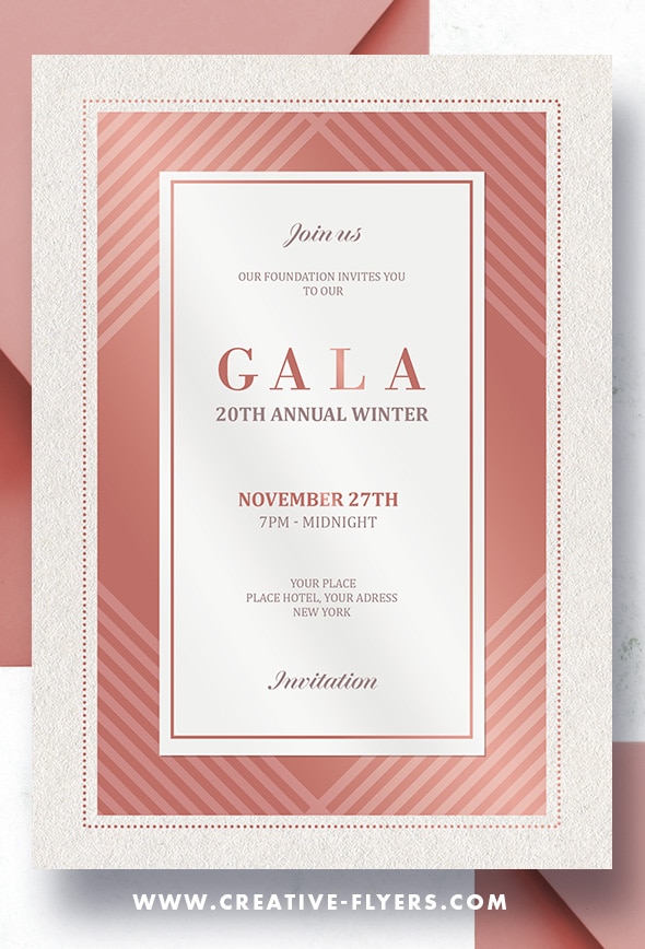 Elegant Gala Invitation