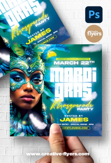 Carnival Party Flyer Design