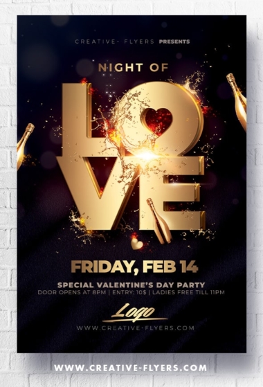 Night of Love Flyer