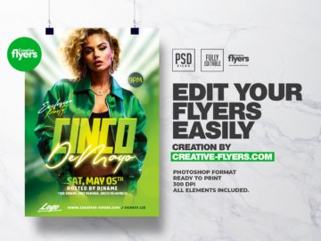 Cinco De Mayo Party Flyer