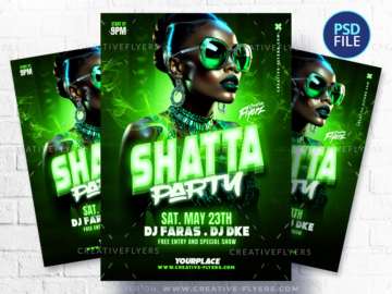 shatta Party flyer