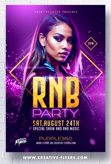 RnB Flyer Design