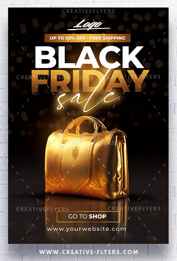 Black Friday PSD flyer