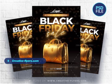 Black Friday PSD flyer