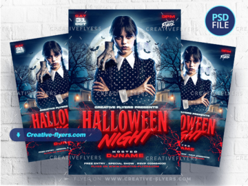 Halloween Flyer template