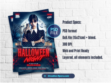 Halloween Flyer template